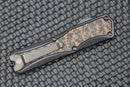 Heretic Knives Colossus Vegas Forge DLC Razor Wire Damascus & Snakeskin Cooper Fat Carbon