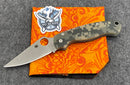 Spyderco Knives Paramilitary 2 PM2 Digital Camo & S45VN C81GPCMO2