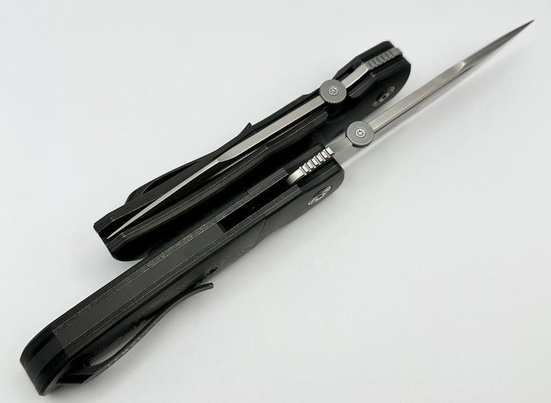 Custom Knife Factory Eagle Rock w/ Black Carbon Fiber & S90V