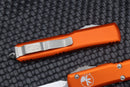 Microtech Ultratech Double Edge Satin Standard & Orange 122-4OR