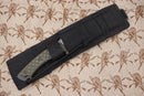 Spartan Blades Horkos Black w/ Green Micarta & Black Molle Sheath SB4BKGRNLBK