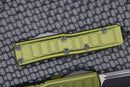 Microtech UTX-85 2 Stepside Single Edge Black Standard & OD Green Signature Series 231II-1ODS