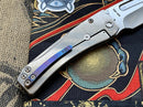 Medford Knife Slim Midi Tanto S35 with Flamed 103-193