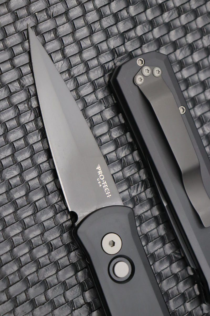 Pro-Tech Godson w/ Black Handle & Black 154-CM Blade 721