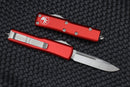 Microtech UTX-85 S/E Stonewash Standard & Red 231-10RD
