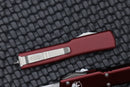 Microtech UTX-70 Single Edge Satin Standard & Merlot 148-4MR