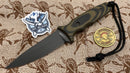 Spartan Blades Harsey Tactical Trout Black SB43BKCMNLMC
