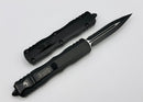 Microtech Dirac Black Standard & D/E Fully Serrated 225-3T