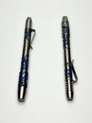 Borka Ti2Design TechLiner Grid Skulls Burnished Shorty 5" Pen