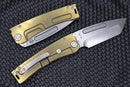 Medford Marauder H Bronze Tumbled & Tanto CPM-S35