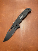 Demko AD20.5 DLC Clip Point & Black Grivory