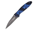 Kershaw Leek Digital Blue 1660DBLU