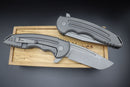 Jake Hoback Knives Husky Titanium & Nitro-V