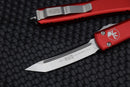 Microtech Ultratech Tanto Satin Standard & Red 123-4RD