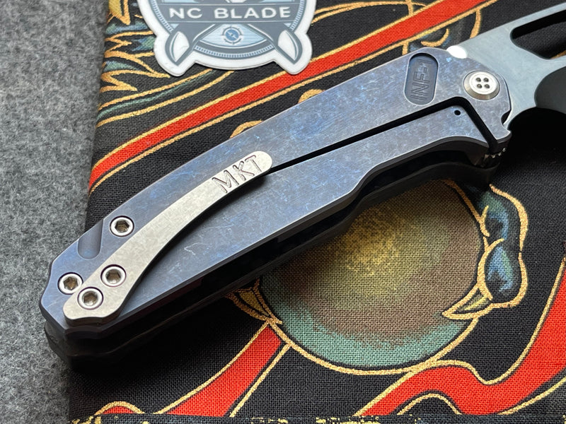 Medford Infraction Carbon Fiber with Blue Ano & PVD