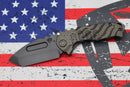 Medford Praetorian Genesis T S35 PVD Tanto Blade & PVD Ghost Flag Handles w/ PVD Hardware/Clip