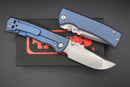 Chaves Knives Redencion Street Drop Point Blue Exclusive