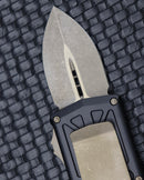 Microtech Exocet Double Edge Bronze Apocalyptic & Black 157-13AP