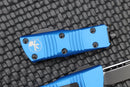 Microtech Troodon Mini Tanto Edge Black Standard & Blue 240-1BL
