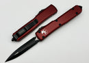 Microtech Ultratech Double Edge Black Standard & Merlot 122-1MR