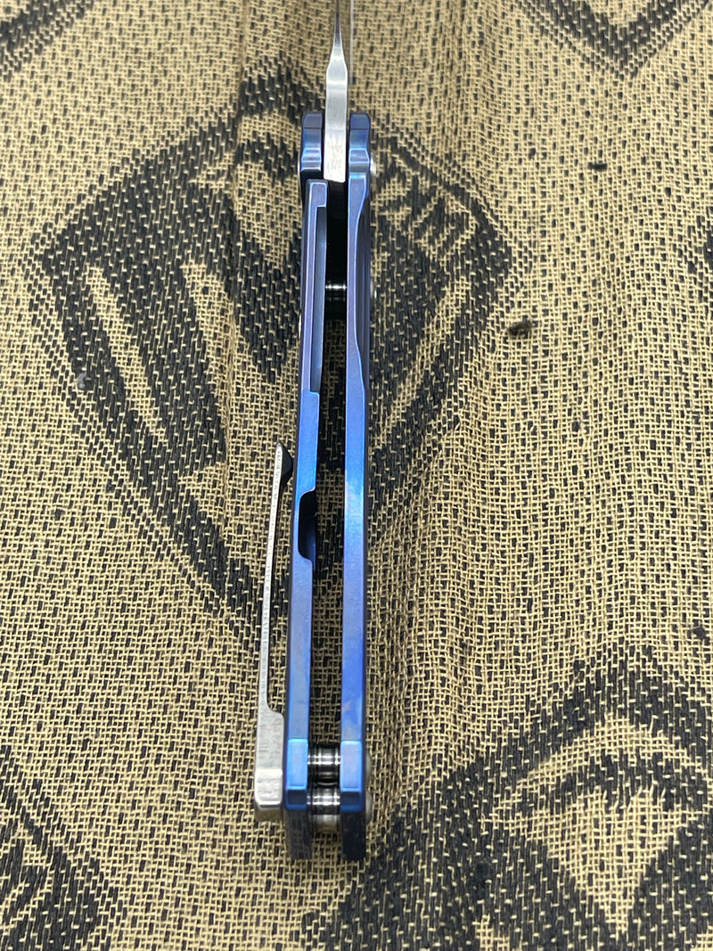 Medford Knife Slim Midi S35 with Blue Frame 103-092