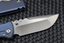 Chaves Knives Redencion 229 Blue Titanium & M390 Drop Point Exclusive