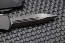 Microtech Hera Shadow Double Edge DLC Fully Serrated 702-3DLCTSH