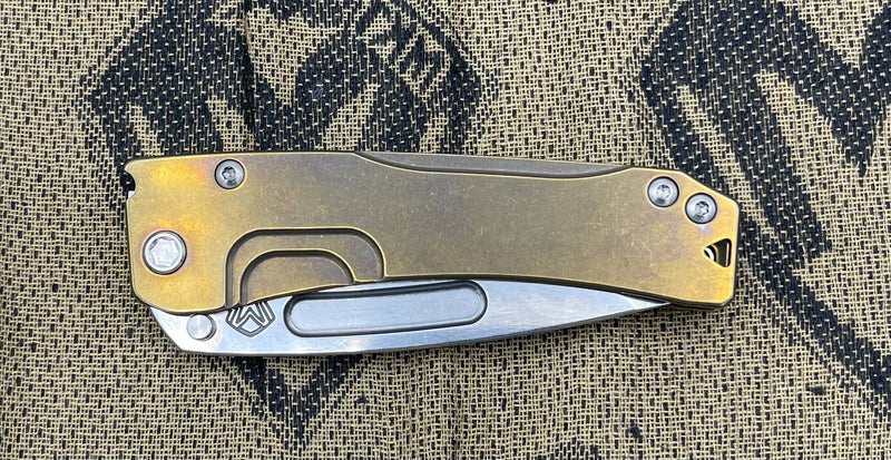 Medford Knife Slim Midi Tanto S35 with Bronze 103-158