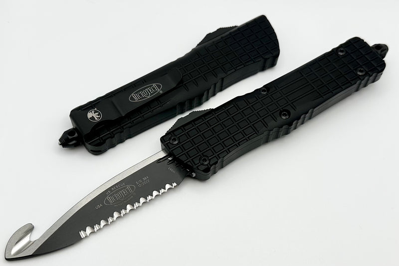 Microtech Tools Microtech Combat Troodon Black High Speed Rescue Tool 601-3THS