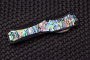 Heretic Knives Colossus Abalone & Tanto Cracked Ice Mirror Polish