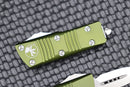 Microtech Troodon Mini Satin Double Edge & OD Green 238-4OD