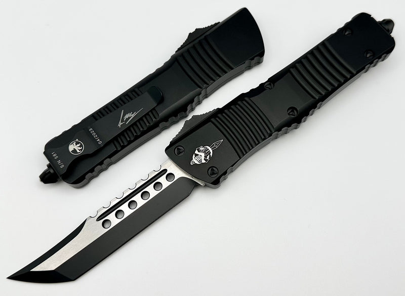 Microtech Combat Troodon Tactical Hellhound Signature Series 219-1TS