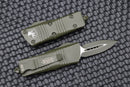 Microtech Troodon Mini Double Edge Cerakote OD Green Standard 238-1COD