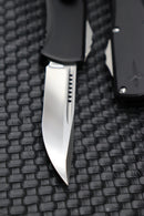 Marfione Hera Prototype Two Tone Diamond Wash Single Edge & Black Handle w/ Two Tone Hardware
