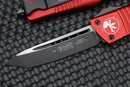 Microtech Combat Troodon Tanto T/E Black Standard & Red 144-1RD