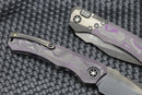 Heretic Knives Wraith Auto w/ Purple Camo Carbon Fiber & DLC H000-6A-PUCF