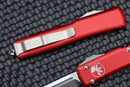 Microtech Ultratech Tanto Stonewash Standard & Red 123-10RD
