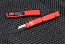 Microtech Ultratech Bayonet Black Standard & Red 120-1RD