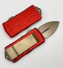 Microtech Exocet Double Edge Bronze Standard & Red 157-13RD
