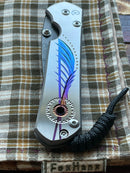 Chris Reeve Large 21 Sebenza Unique Graphic Damascus