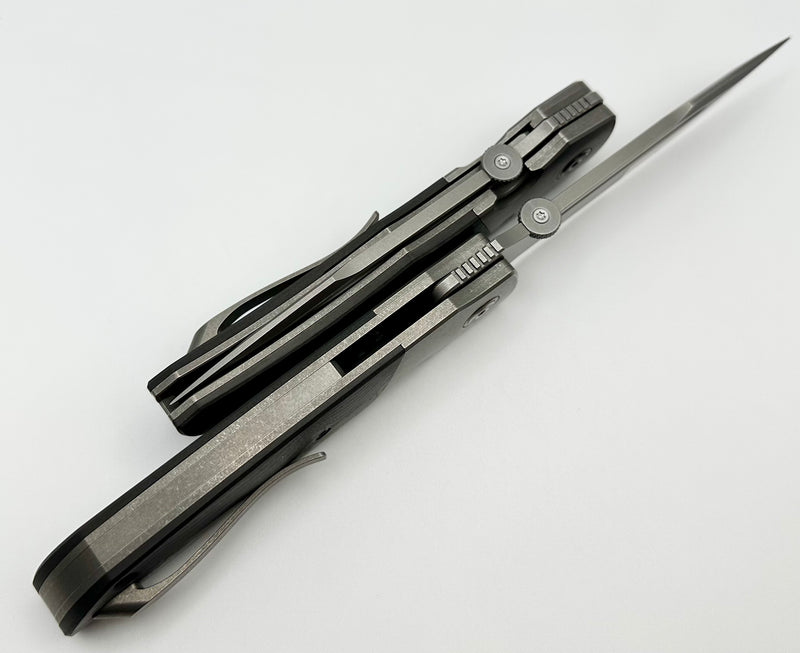 Custom Knife Factory Eagle Rock w/ Black Carbon Fiber & S110V