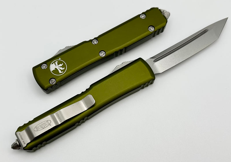 Microtech Ultratech OD Green w/ Tanto Stonewash Standard 123-10OD