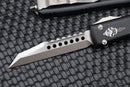 Microtech Ultratech Warhound Stonewash Standard & Black 119W-10S