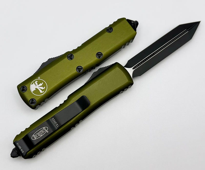 Microtech UTX-85 Spartan Black Standard & OD Green 230-1OD