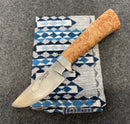 Rob Singleton Small Fixed Blade with Damascus