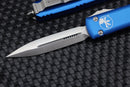 Microtech Ultratech Blue & Double Edge Satin Standard 122-4BL