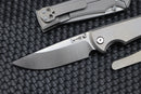 Chaves Knives 229 Liberation Drop Point M390 & Stonewash Titanium