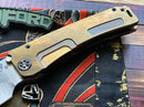 Medford Marauder H S35VN Drop Point Bronze & PVD