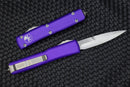 Microtech Ultratech Bayonet Satin Standard & Purple 120-4PU