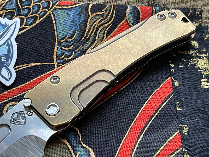 Medford Knife Slim Midi Tanto S35 with Bronze